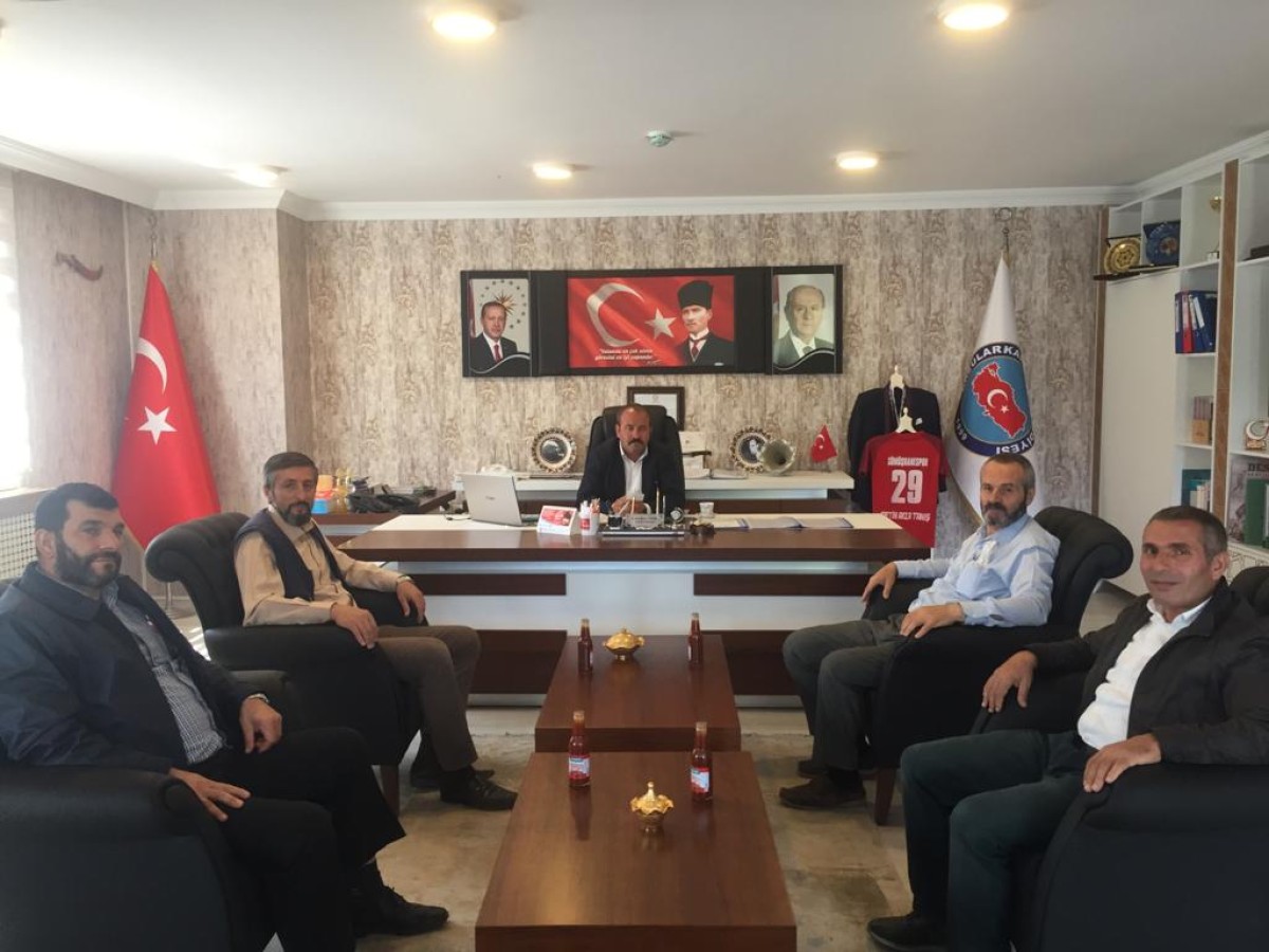 DİYANET-SEN YÖNETİMİNDEN BAŞKANIMIZA ZİYARET